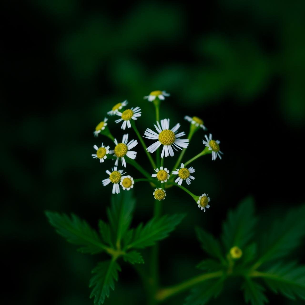 False daisy eclipta plant